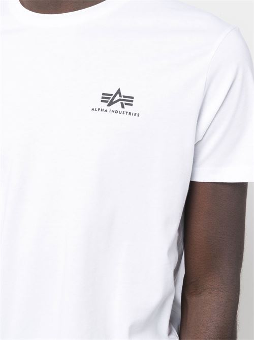 T-shirt uomo bianca Alpha Industries | 18850509